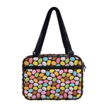 Colorful Macarons Pattern Print Double Strap Bible Bag