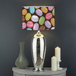 Colorful Macarons Pattern Print Drum Lamp Shade