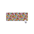 Colorful Macarons Pattern Print Extended Mouse Pad