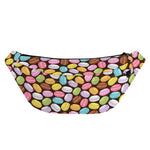 Colorful Macarons Pattern Print Fanny Pack