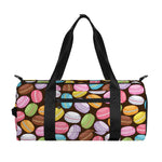 Colorful Macarons Pattern Print Gym Bag