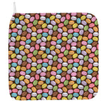 Colorful Macarons Pattern Print Hand Towel