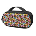 Colorful Macarons Pattern Print Portable Cooler Travel Case