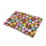 Colorful Macarons Pattern Print Pet Cooling Mat Cover