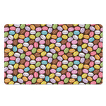 Colorful Macarons Pattern Print Polyester Doormat