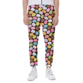 Colorful Macarons Pattern Print Joggers