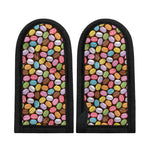 Colorful Macarons Pattern Print Skillet Handle Cover