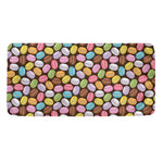 Colorful Macarons Pattern Print Towel