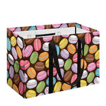 Colorful Macarons Pattern Print Utility Tote Bag