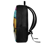 Colorful Macarons Print 17 Inch Backpack