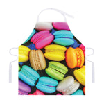 Colorful Macarons Print Adjustable Apron