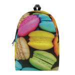 Colorful Macarons Print Backpack