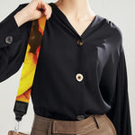 Colorful Macarons Print Bag Strap