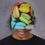 Colorful Macarons Print Baseball Cap