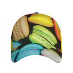 Colorful Macarons Print Baseball Cap