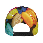 Colorful Macarons Print Baseball Cap