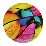 Colorful Macarons Print Basketball