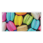 Colorful Macarons Print Beach Towel