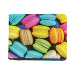 Colorful Macarons Print Bifold Wallet