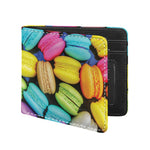 Colorful Macarons Print Bifold Wallet