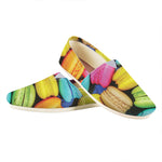 Colorful Macarons Print Casual Shoes
