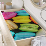 Colorful Macarons Print Changing Pad Cover