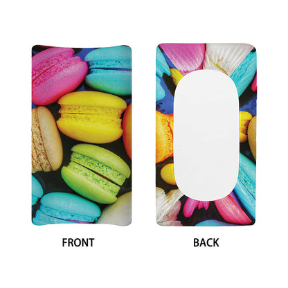 Colorful Macarons Print Changing Pad Cover