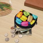 Colorful Macarons Print Coin Purse