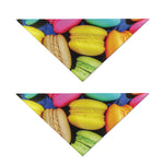 Colorful Macarons Print Dog Bandana
