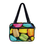 Colorful Macarons Print Double Strap Bible Bag