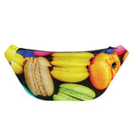 Colorful Macarons Print Fanny Pack