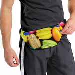 Colorful Macarons Print Fanny Pack