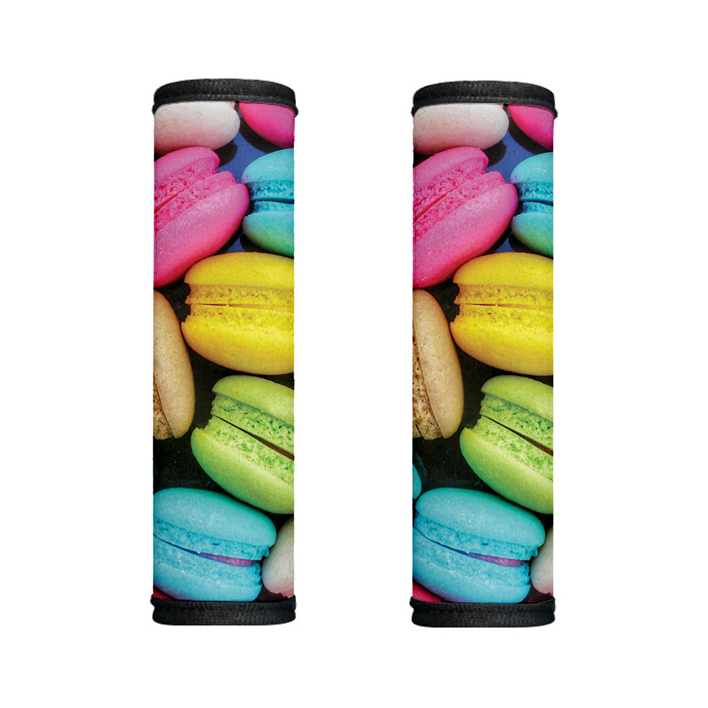 Colorful Macarons Print Handle Covers