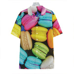 Colorful Macarons Print Hawaiian Shirt