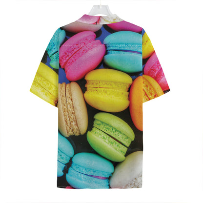 Colorful Macarons Print Hawaiian Shirt