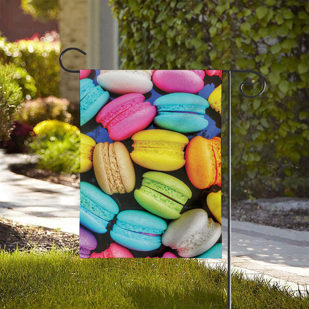 Colorful Macarons Print House Flag