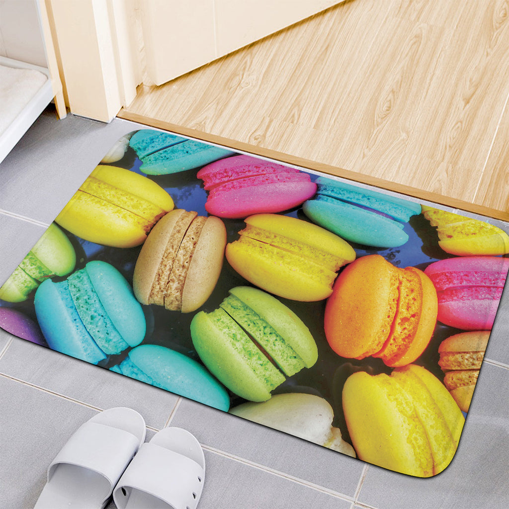 Colorful Macarons Print Indoor Door Mat