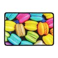 Colorful Macarons Print Kitchen Mat