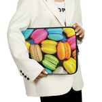 Colorful Macarons Print Laptop Sleeve