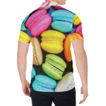 Colorful Macarons Print Men's Shirt