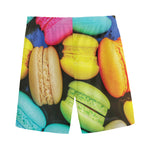 Colorful Macarons Print Men's Sports Shorts