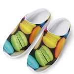 Colorful Macarons Print Mesh Casual Shoes