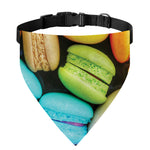 Colorful Macarons Print Over The Collar Dog Bandana