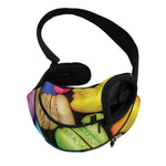 Colorful Macarons Print Pet Sling Carrier