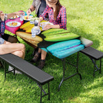 Colorful Macarons Print Picnic Table Cover