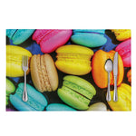 Colorful Macarons Print Placemat