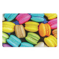 Colorful Macarons Print Polyester Doormat
