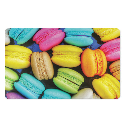 Colorful Macarons Print Polyester Doormat