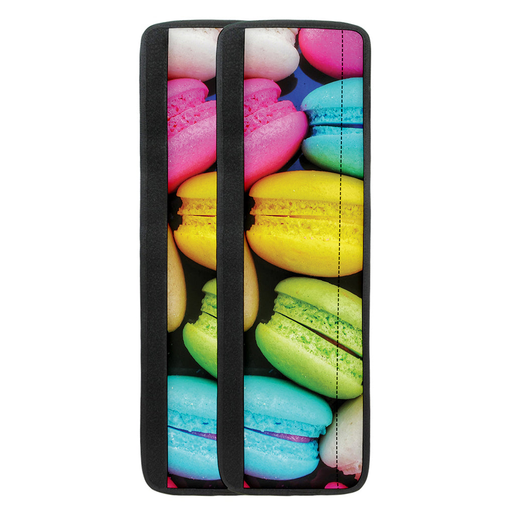 Colorful Macarons Print Refrigerator Handle Covers