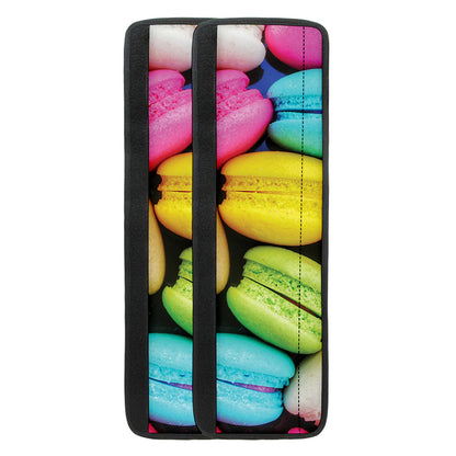 Colorful Macarons Print Refrigerator Handle Covers